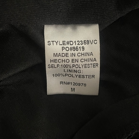 Black Halter Ruffle Mini Dress Small • Open Back • Fairycore Coachella Flowy Tie - Picture 11 of 14